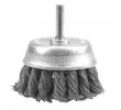 06994 Щетка-крацовка витая ЧАШКА 75мм стержень, VOREL, 5906083069949, (CN)