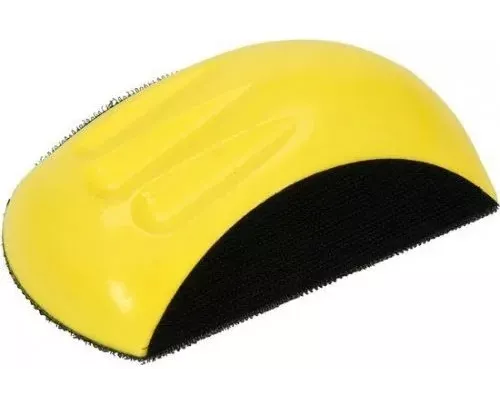 Брусок пластмассовый для шлифования 150мм. с липучкой 