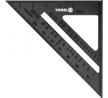 Угольник алюминиевый с основанием 250мм "Vorel"