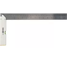 Угольник с уровнем 400мм "Vorel"