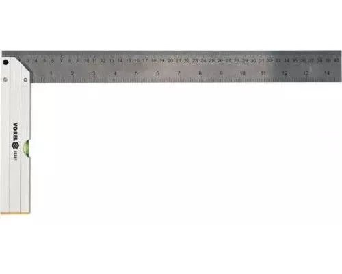 Угольник с уровнем 400мм 