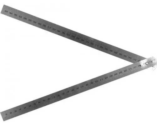 Линейка нержавеющая складная 610мм. 
