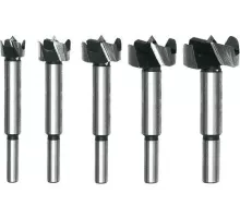 Сверла Форстнера по дереву 15, 20, 25, 30, 35мм (набор 5пр.) "Vorel"