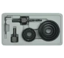 Пилы кольцевые по дереву 19-64мм (набор 11пр.) "Vorel"