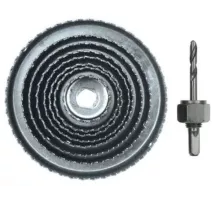 Пилы кольцевые по дереву 38-127мм L21мм (набор 9пр.) "Vorel"