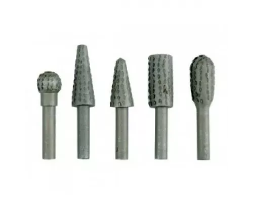 Шарошки металлические для обработки металла (набор 5шт)