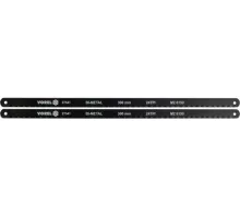 27541 Полотна по металлу биметаллические 300х12,6x0,65мм, шаг 24 TPI, bimetal M2+CrV 6150 (комплект/