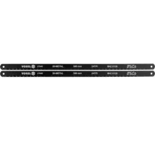 27542 Полотна по металлу биметаллические 300х12,6x0,65мм, шаг 24 TPI, bimetal M42+CrV 6150+Co 8% (ко