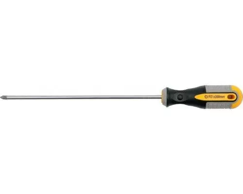 Отвёртка PZ2х200мм CrV 