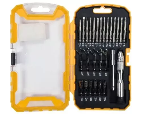 Отвёртка реверсивная с набором специальных бит (набор 27пр.) 