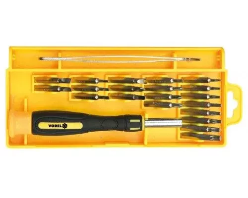 Отвёртка с набором специальных бит (набор 22пр.) 