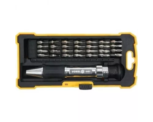 Отвёртка реверсивная с набором специальных бит (набор 29пр.) 