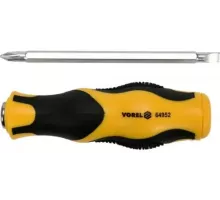 64952 Отвертка двухсторонняя PH2X6мм, VOREL, 5906083033674 (CN)