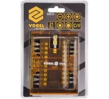 Биты в наборе с битодержателем  (21пр.) "Vorel"