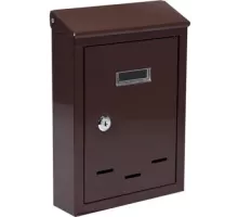 78542 Ящик почтовый, металический, коричневый, 285x200x60мм, VOREL, 5906083012662 (CN)