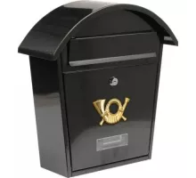 78585 Ящик почтовый черный 380х320х105мм, VOREL, 5906083785856 (CN)