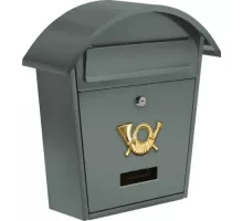 78586 Ящик почтовый серый 380х320х105мм, VOREL, 5906083785863 (CN)