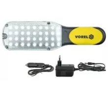 82720 Лампа переносная светодиодная аккумуляторная36 LED, VOREL, 5906083827204 (CN)