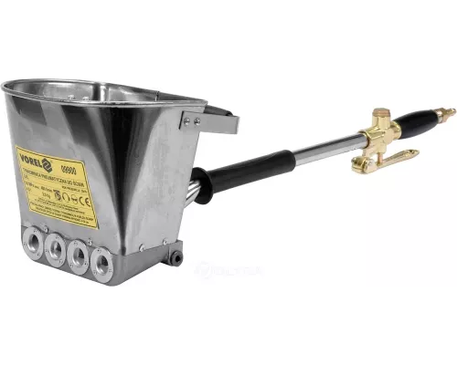  Штукатурный пистолет-ковш хоппер для нанесения смеcей на стены Vorel 09900