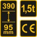 Домкрат механический ромбовый 1.5т. Vorel 80252