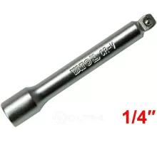 Головка-удлинитель наклонный 1/4" 101.6мм, CrV Yato -YT-1435