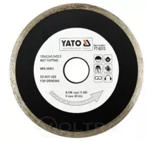 YT-6013 Круг алмазный мокрая резка 125мм, YATO, 5906083960130 (CN)