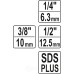  Переходники SDS+ под головки 1/4