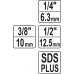  Переходники SDS+ под головки 1/4