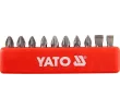 YT-0482 Набор бит крестовых 25мм 10шт. длинных, YATO, 5906083904820 (CN)