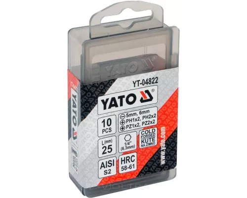  Биты в наборе 1/4