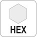  Ключ c T-образной ручкой HEX 2.5мм 13х76х100мм Yato YT-05571