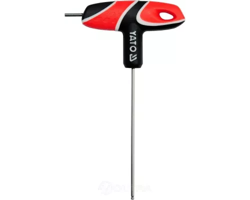  Ключ c T-образной ручкой с шариком HEX 2.5мм 13х76х100мм Yato YT-05585