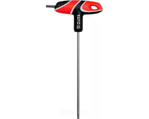  Ключ c T-образной ручкой с шариком HEX 4мм 13х76х140мм Yato YT-05588