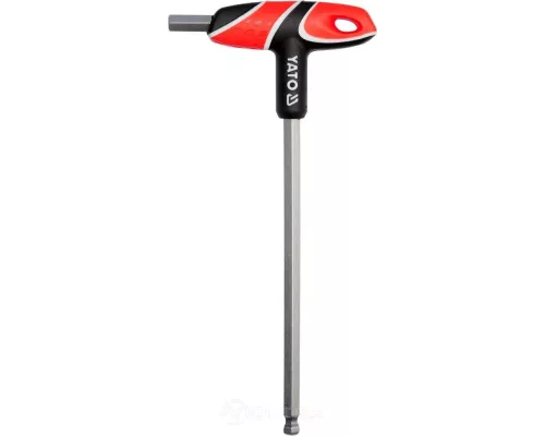  Ключ c T-образной ручкой с шариком HEX 10мм 22х102х200мм Yato YT-05594