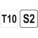  Ключ c T-образной ручкой T10 13х76х100мм S2 Yato YT-05603