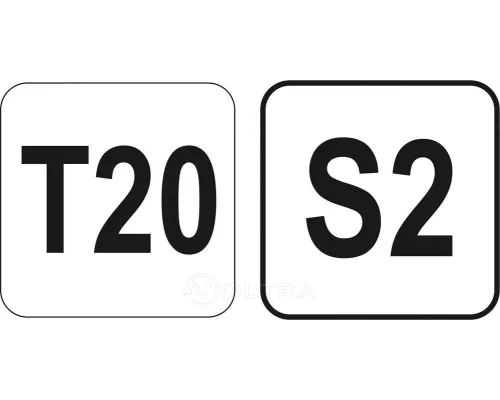 Ключ c T-образной ручкой T20 13х76х130мм S2 Yato YT-05605