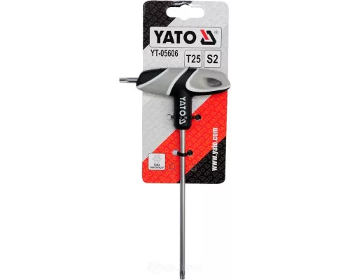  Ключ c T-образной ручкой T25 13х76х130мм S2 Yato YT-05606