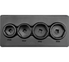 Набор торц. ключей к масляному фильтру 3/8" (4пр) CrV Yato YT-0598