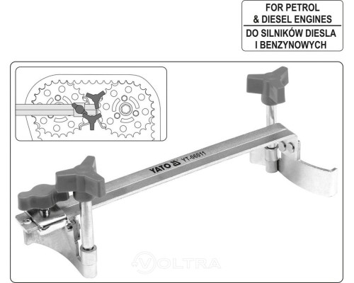  Ключ универсальный для блокировки распределительных механизмов Yato YT-06011