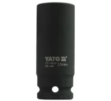 Головка торцевая ударная 1/2" 6гр. 23мм L78мм CrMo Yato YT-1043