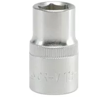 YT-1206 Головка торцевая короткая CrV 1/2" 13мм, YATO, 5906083912061 (CN)