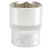 YT-1217 Головка торцевая короткая CrV 1/2" 24мм, YATO, 5906083912177 (CN)