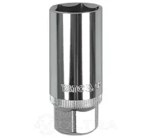 Головка торцевая свечная 1/2" 16мм L64мм CrV Yato YT-1253