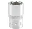 Головка торцевая 1/4" 6гр. 11мм L25мм CrV Yato YT-1410