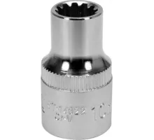 YT-14822 Головка торцевая spline 1/2"х10ммх38мм, YATO, 5906083040832 (TW)