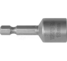 Насадка отверточная магнитная 6-гр. 8х48мм 1/4" CrV Yato YT-1503