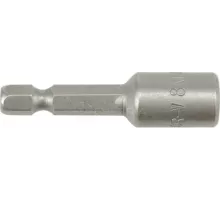 YT-1513 Насадка-головка торцевая магнитная 1/4" 8х48мм, 5906083915130 (CN)