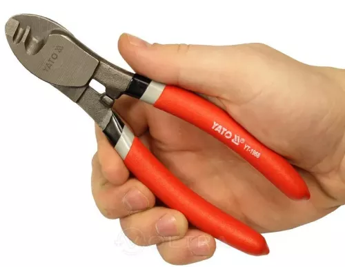  Кабелерез 160мм d6мм CrV50, HRC55-60 Yato YT-1966