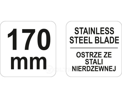  Ножницы универсальные 170мм Yato YT-19763