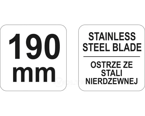  Ножницы универсальные 190мм Yato YT-19764